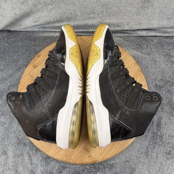 Jordan Air Jordan Shoes Youth Size 7 Black Basketball Sneakers AQ9084-041 - Picture 7 of 13